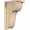 Ekena Millwork Carmel Rough Sawn Corbel w/Backplate, Douglas Fir, 8"W x 12"D x 20"H COR08X12X20CAR01RDF - alternate 1